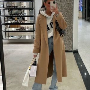 Vintage 100% Wool Longline Coat